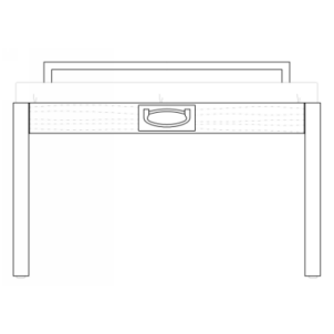 Banc &agrave; bagages