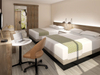 Wyndham Garden Hotel Nouveaux meubles de chambre à coucher d&#39;hôtel de conception