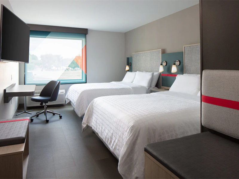 Tête de lit king size pour chambre d'hôtel de luxe Avid Hotels