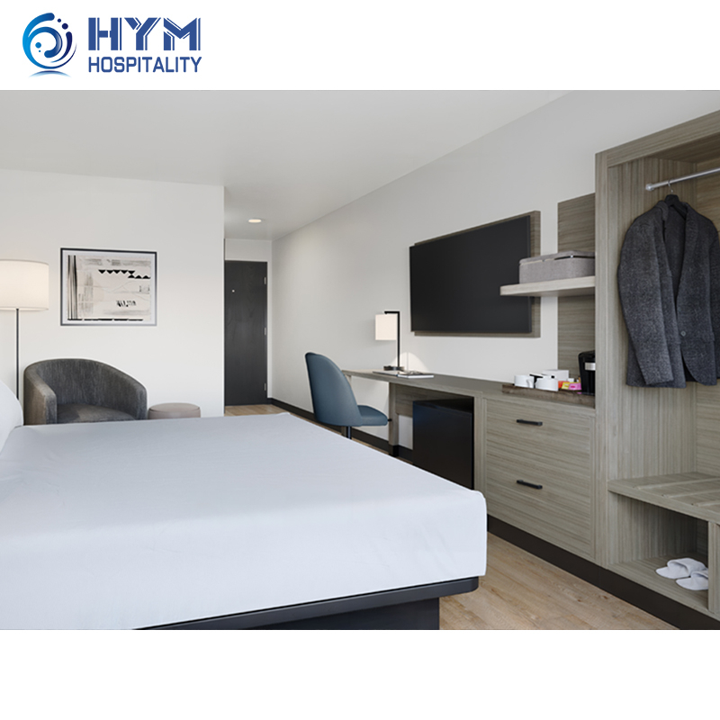 Forfait FF&E pour chambre standard de marque Hyatt Select | Collection d'articles de rangement et de sièges clé en main