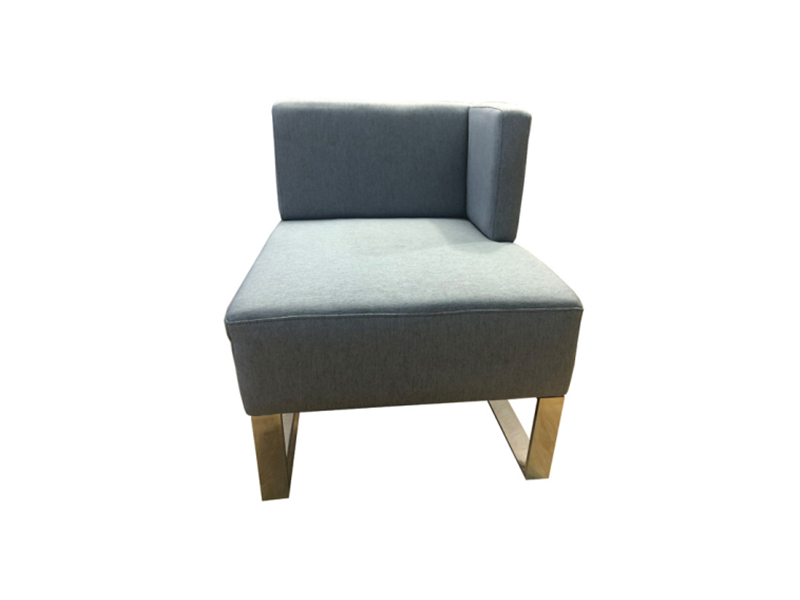 Chaise de canapé d'angle simple à un siège