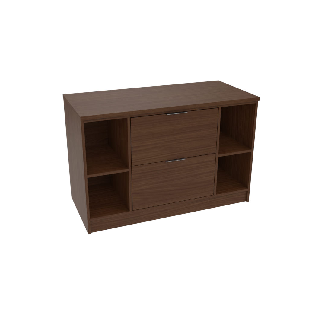 Dresser 2 tiroir avec des cubes